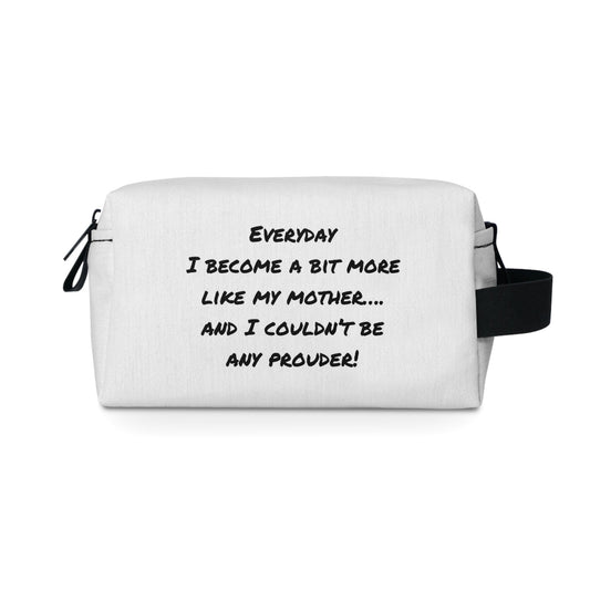 Black & White Makeup Pouch, Zipper Bag, Makeup Bag, Unique Gift for Mom, Mother's Day GiftSush Dopamine Decor