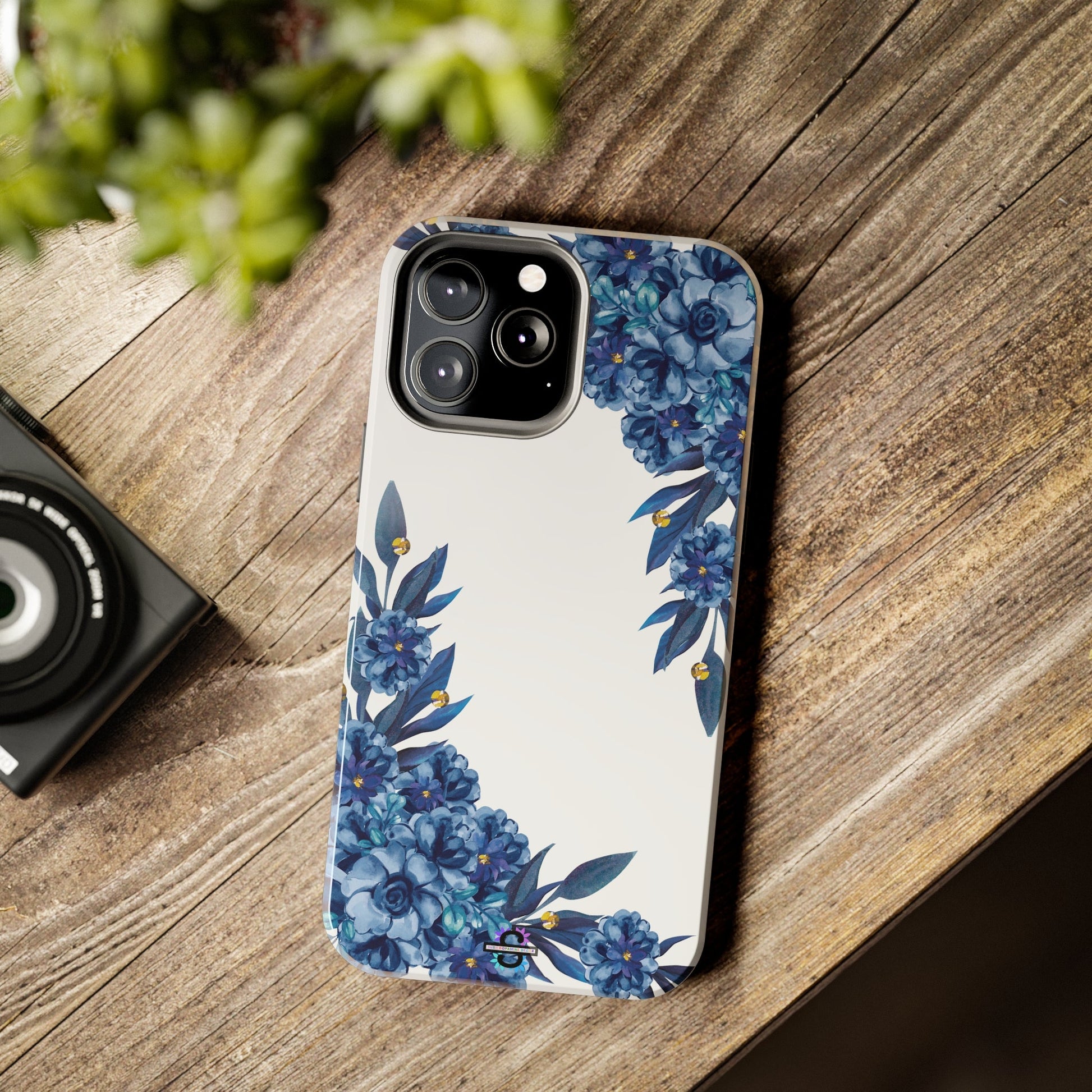 Blue Floral Phone Case | Mobile CoverSush Dopamine Decor