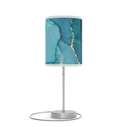 Blue Marble Design Lamp on a Stand, US|CA plug, Modern Decor, Lamp for DecorSush Dopamine Decor