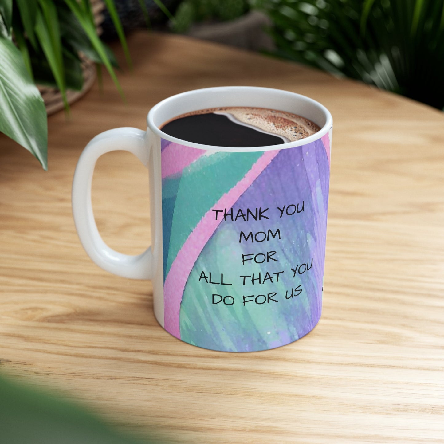 Ceramic Coffee Mug 11oz for momSush Dopamine Decor