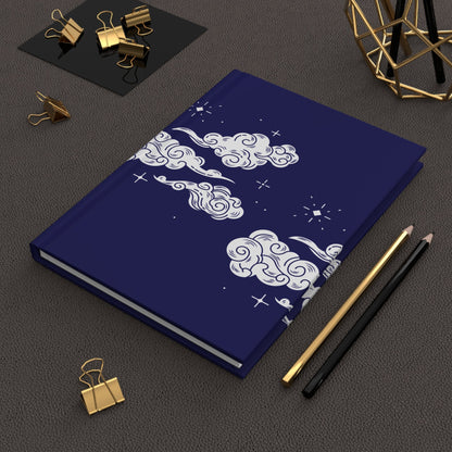 Cloudy Night Hardcover JournalSush Dopamine Decor