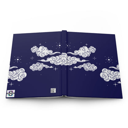 Cloudy Night Hardcover JournalSush Dopamine Decor