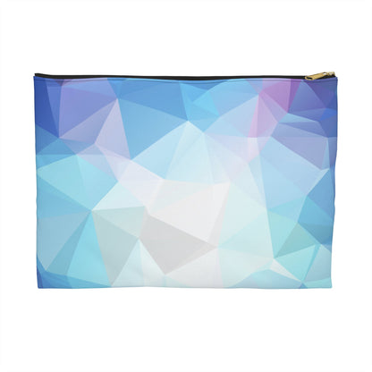 Cool Blue Geometric PouchSush Dopamine Decor