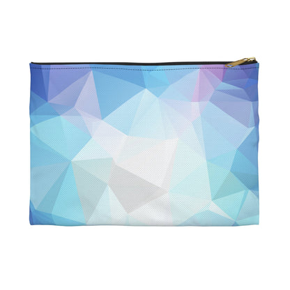 Cool Blue Geometric PouchSush Dopamine Decor