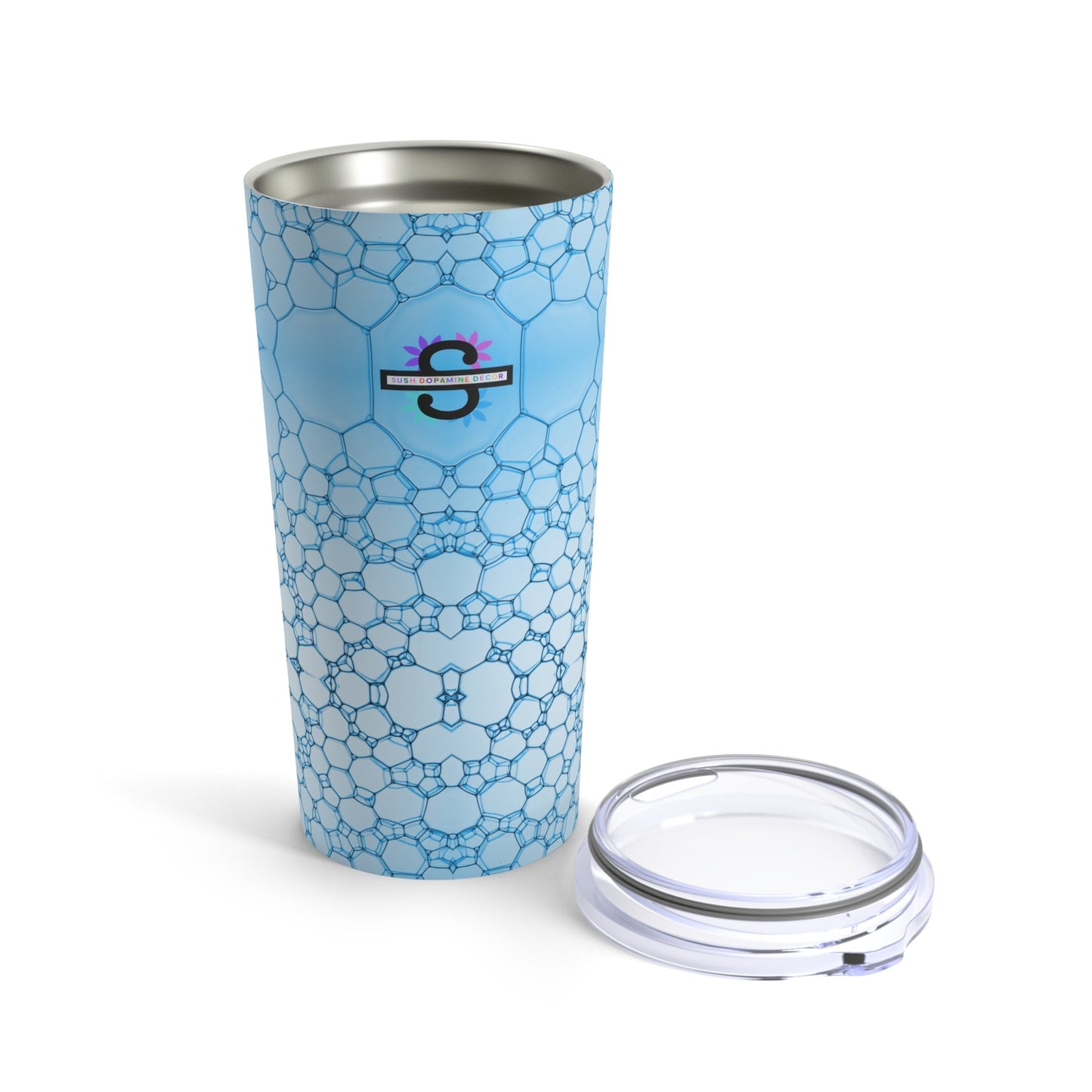 Cool blue to - go TumblerSush Dopamine Decor