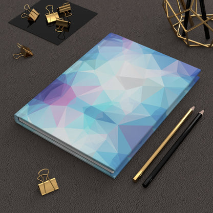 Cool Geometric Hardcover JournalSush Dopamine Decor