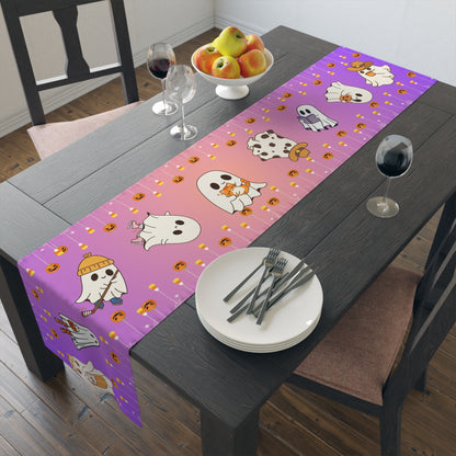 cotton twill Halloween table runner