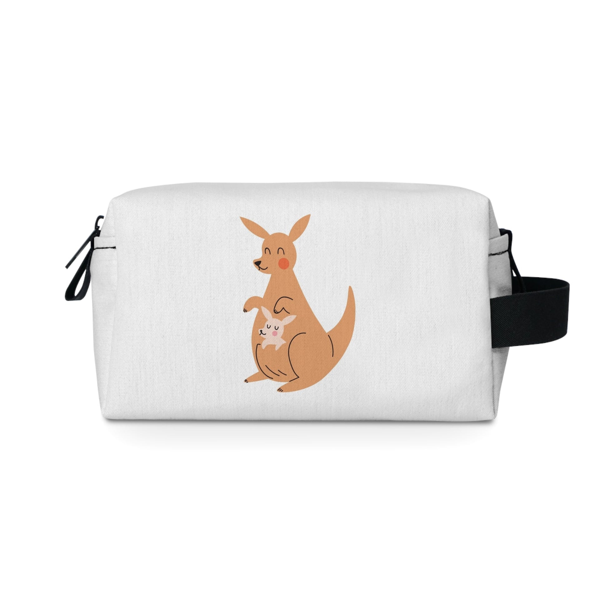 Cute Kangaroo Mom and Baby Pouch, Makeup Bag, Makeup Pouch, Unique Makeup Pouch, Gift for MomSush Dopamine Decor