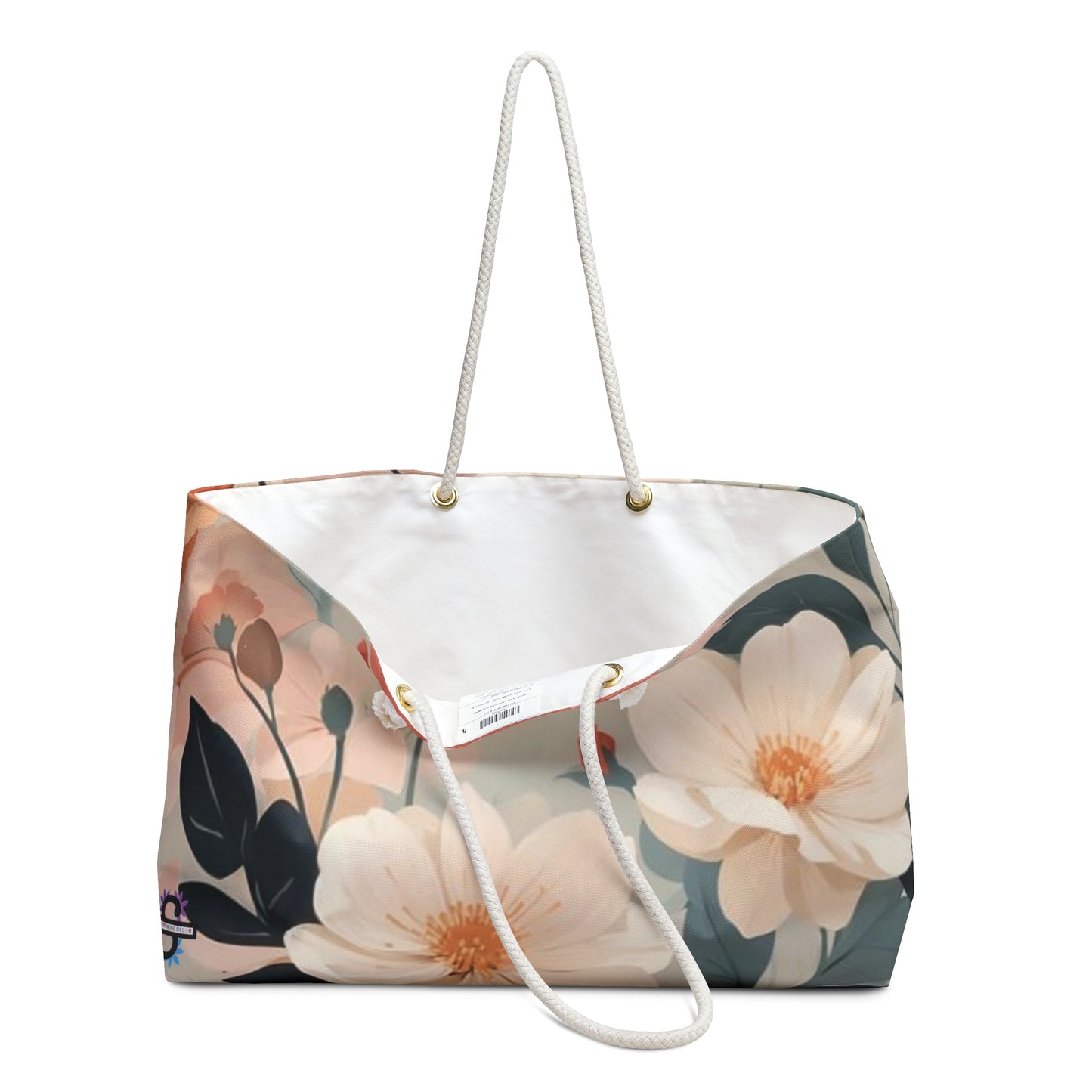 Fall floral print Weekender Bag | Tote bagSush Dopamine Decor