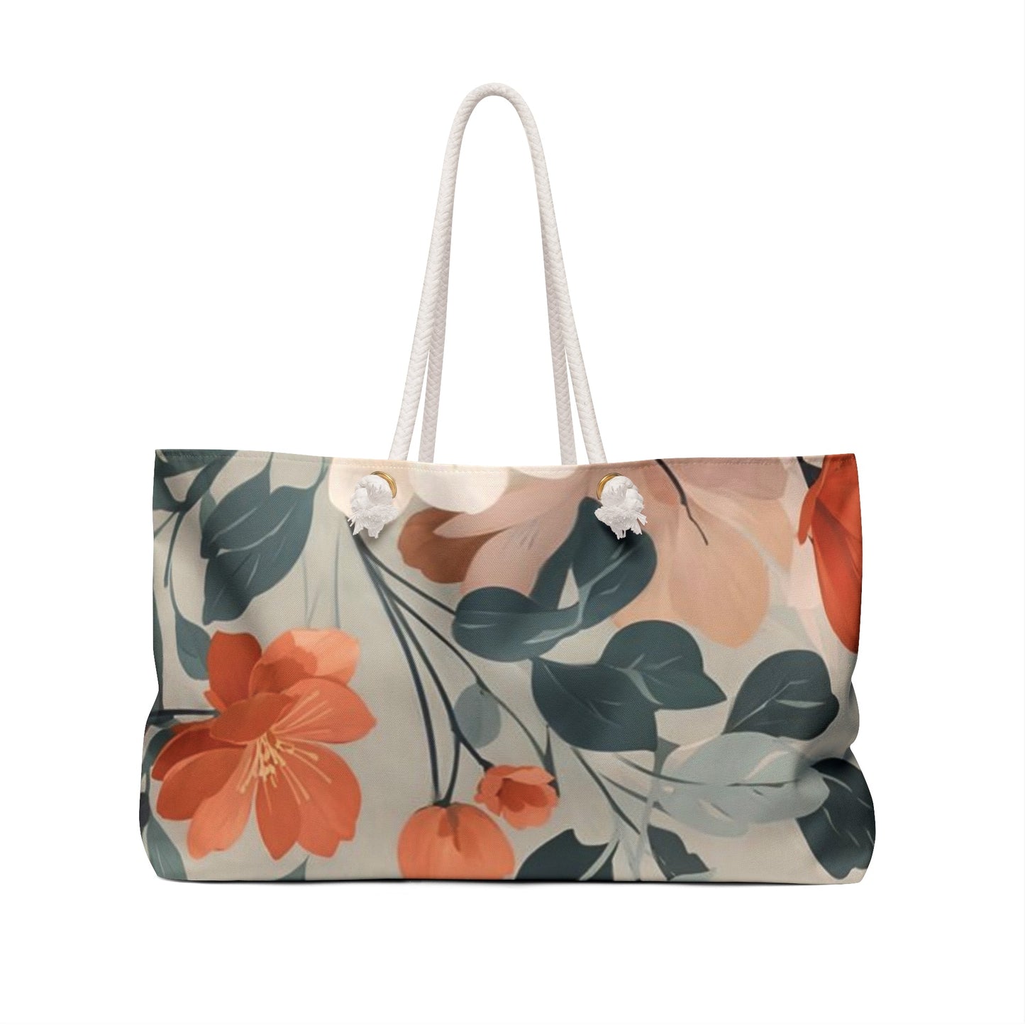 Fall floral print Weekender Bag | Tote bagSush Dopamine Decor