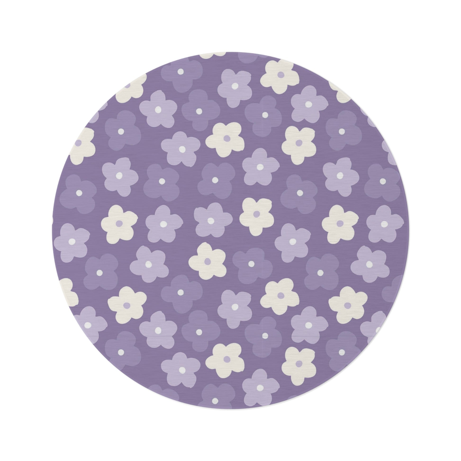 Floral Round Carpet the SDD store