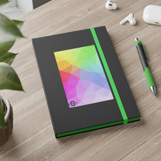 Green Geometric Design Notebook | JournalSush Dopamine Decor