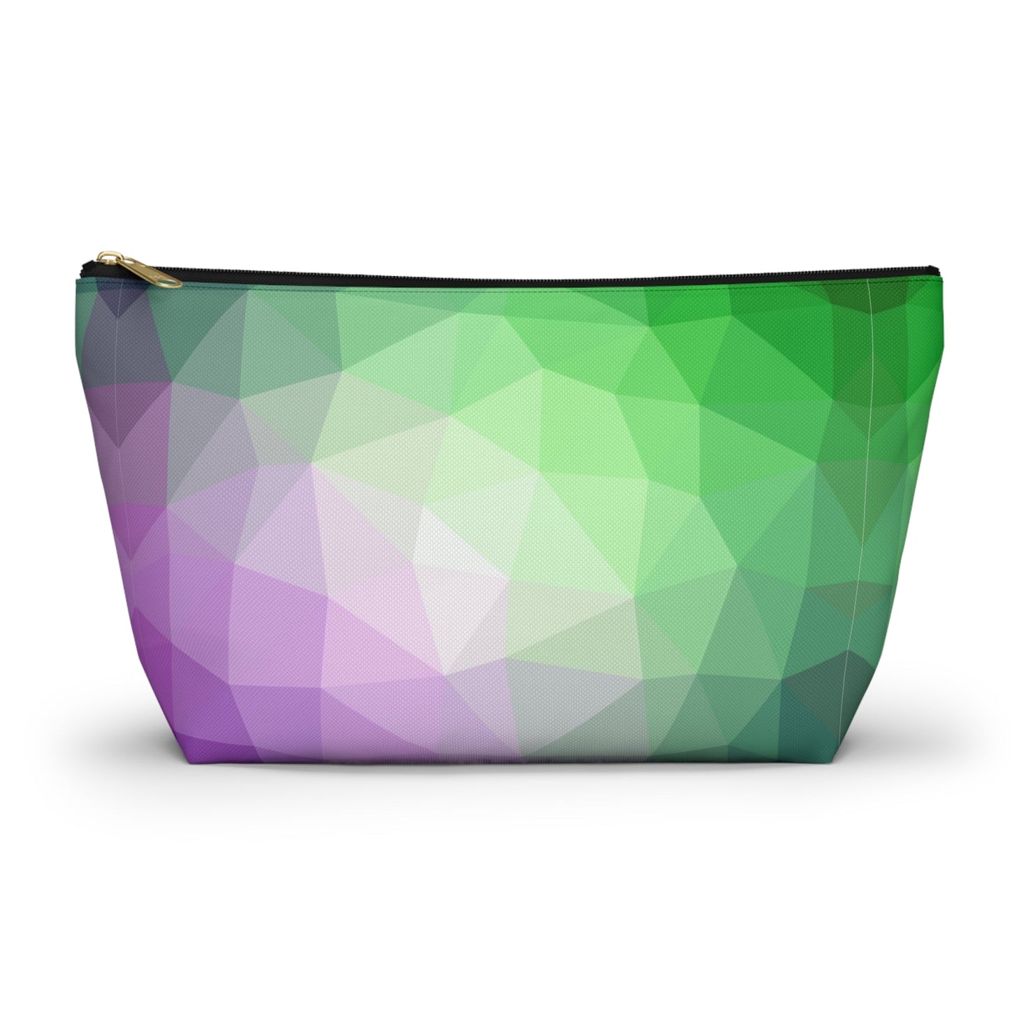 Green Pink Pouch, Chromatic Makeup Bag, Toiletry Bag, Unique Accessories, Unique GiftsSush Dopamine Decor