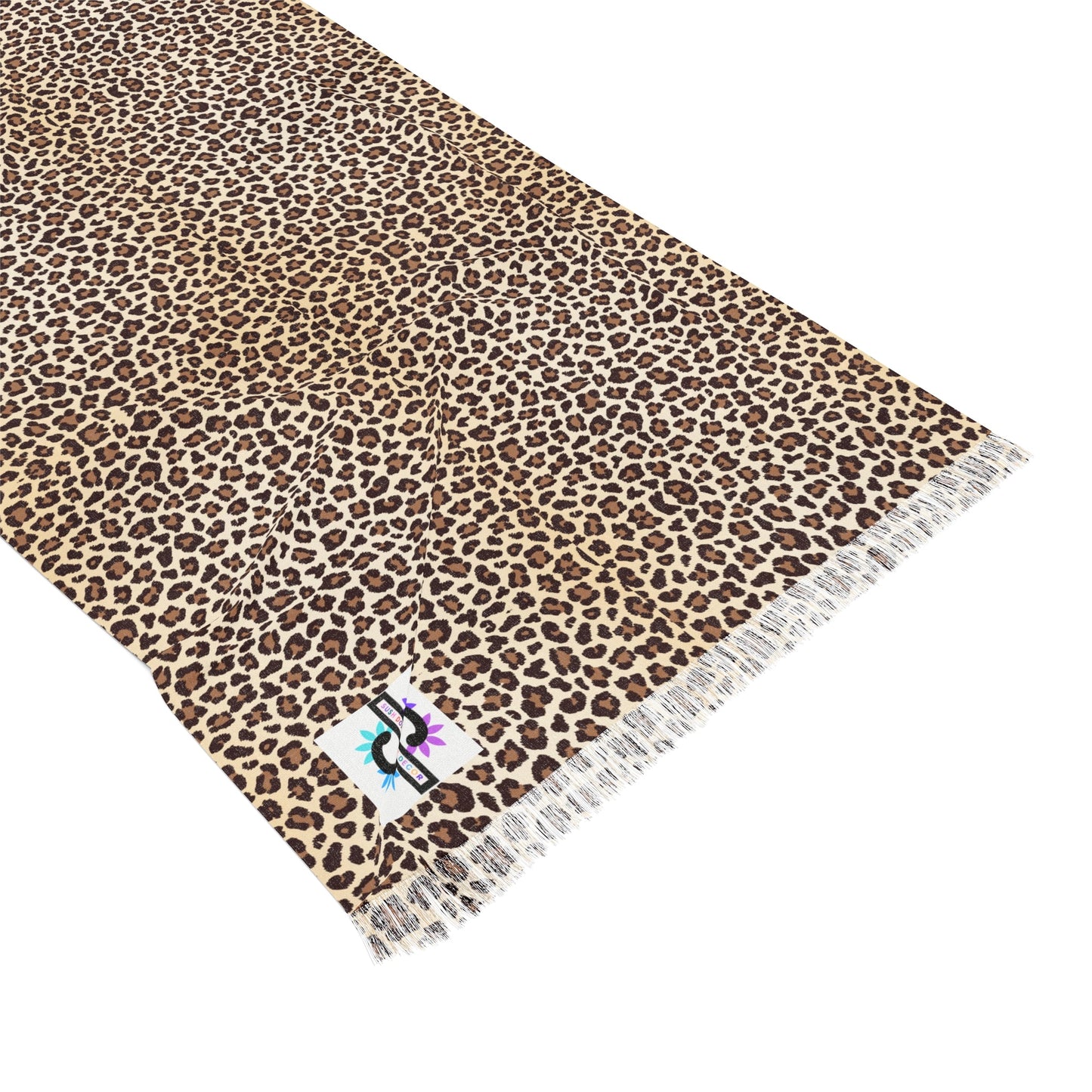 Leopard Print Light Scarf ApparelSush Dopamine Decor