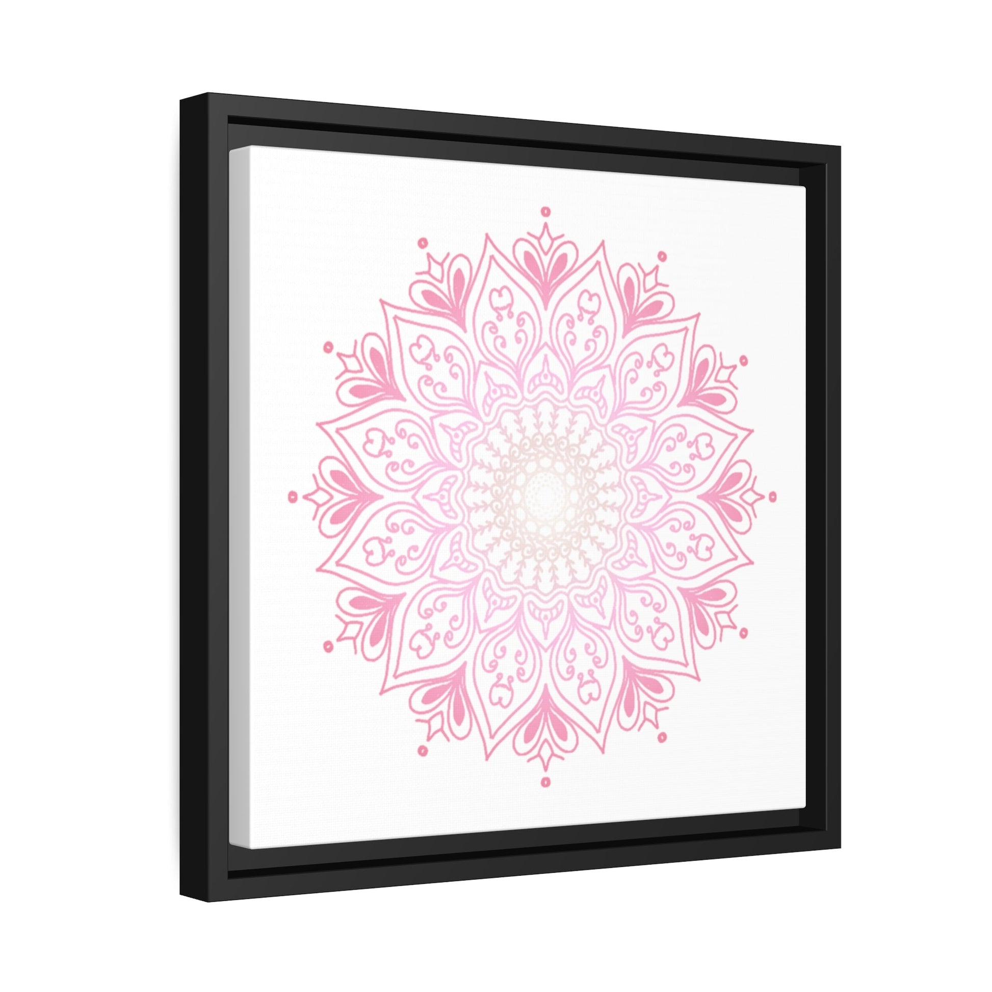 Mandala Art in Pinewood Frame, Eco - Friendly Wall ArtSush Dopamine Decor