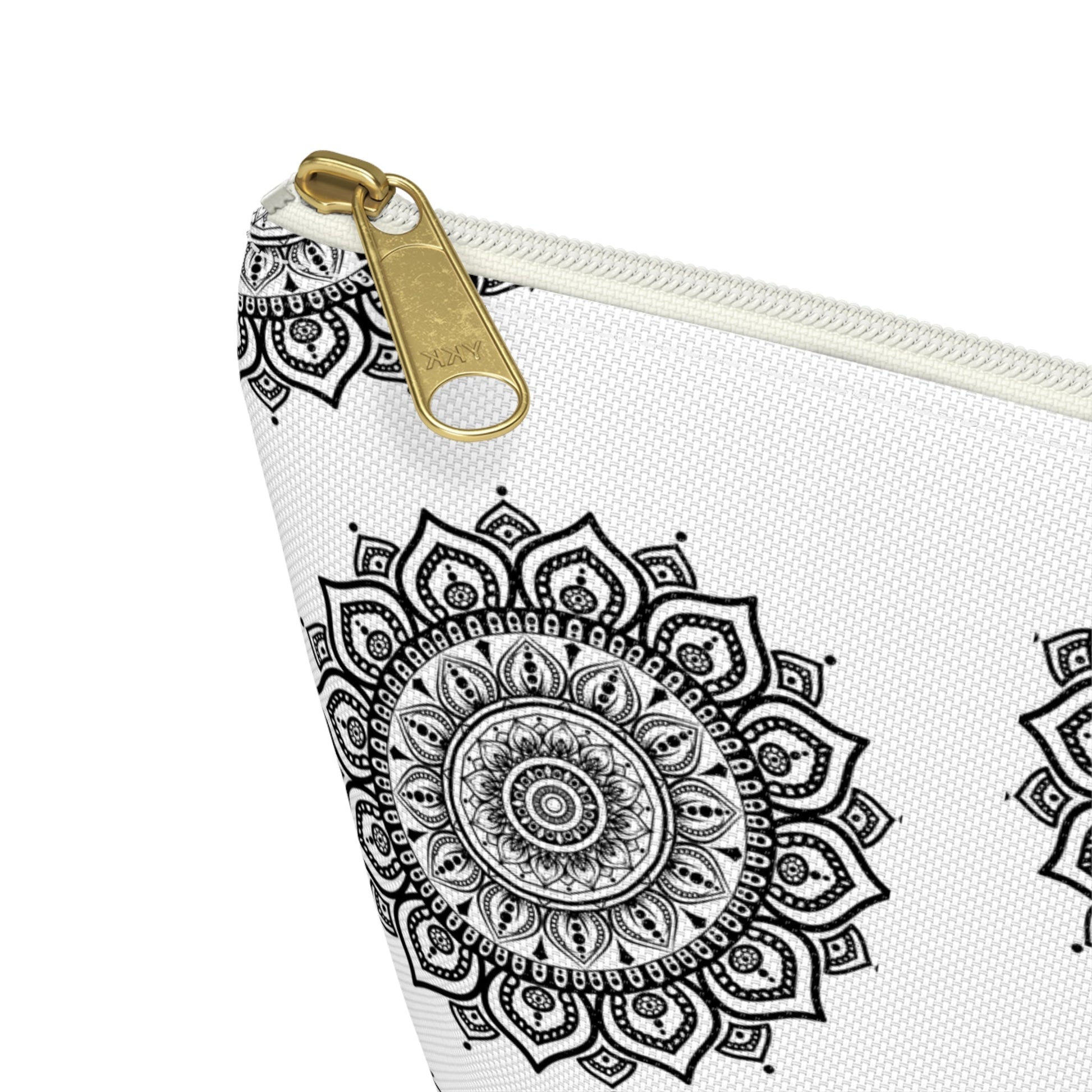 Mandala Design Accessory Pouch w T - bottomSush Dopamine Decor