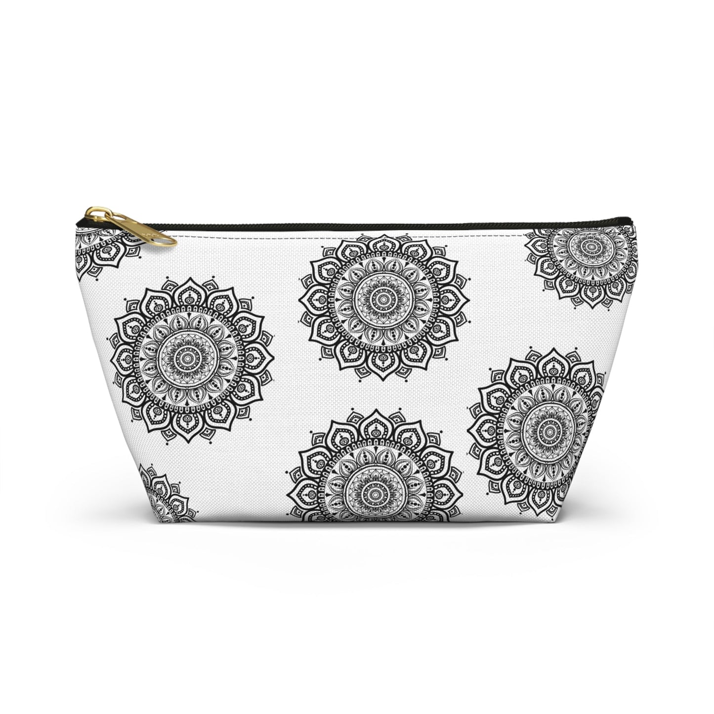 Mandala Design Accessory Pouch w T - bottomSush Dopamine Decor