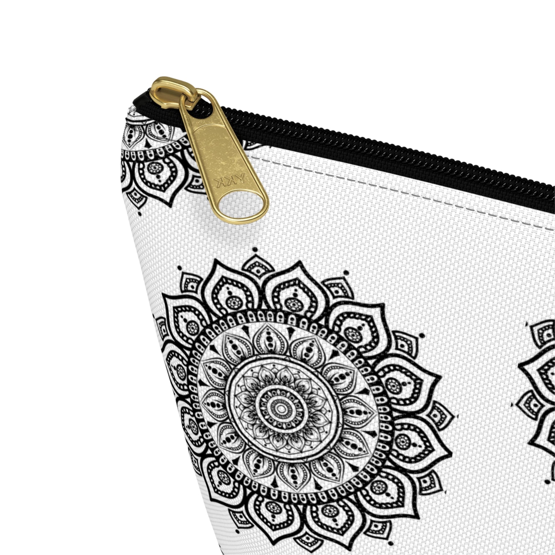 Mandala Design Accessory Pouch w T - bottomSush Dopamine Decor