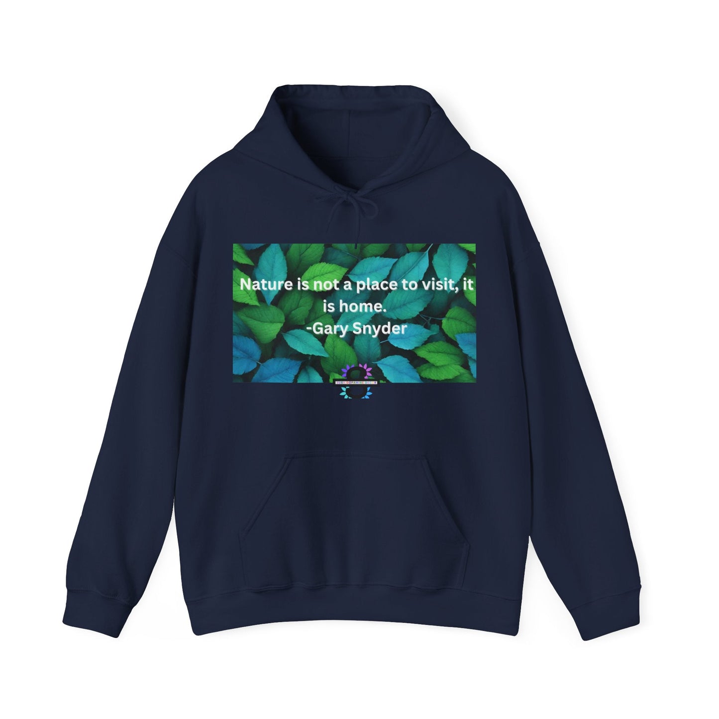 Nature Hoodie, Unisex Heavy Blend™ Hooded Sweatshirt - "Nature is not a place to visit, it is home." –Gary Snyder Hoodie, Warm Cozy Hoodie, Plush Hoodie, Soft Hoodie Made using 100% ethically grown US cotton.Sush Dopamine Decor