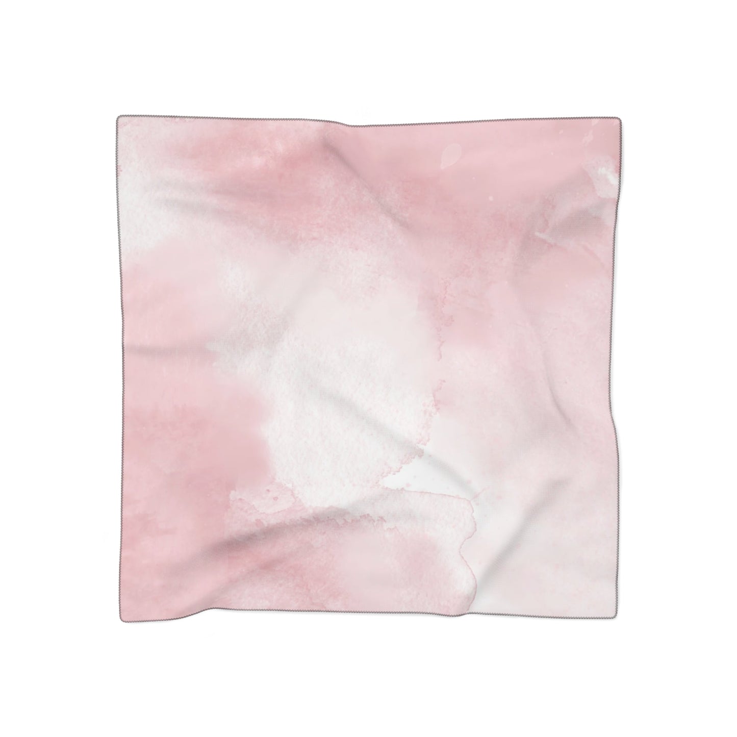 Pink and White Poly Scarf |ApparelsSush Dopamine Decor