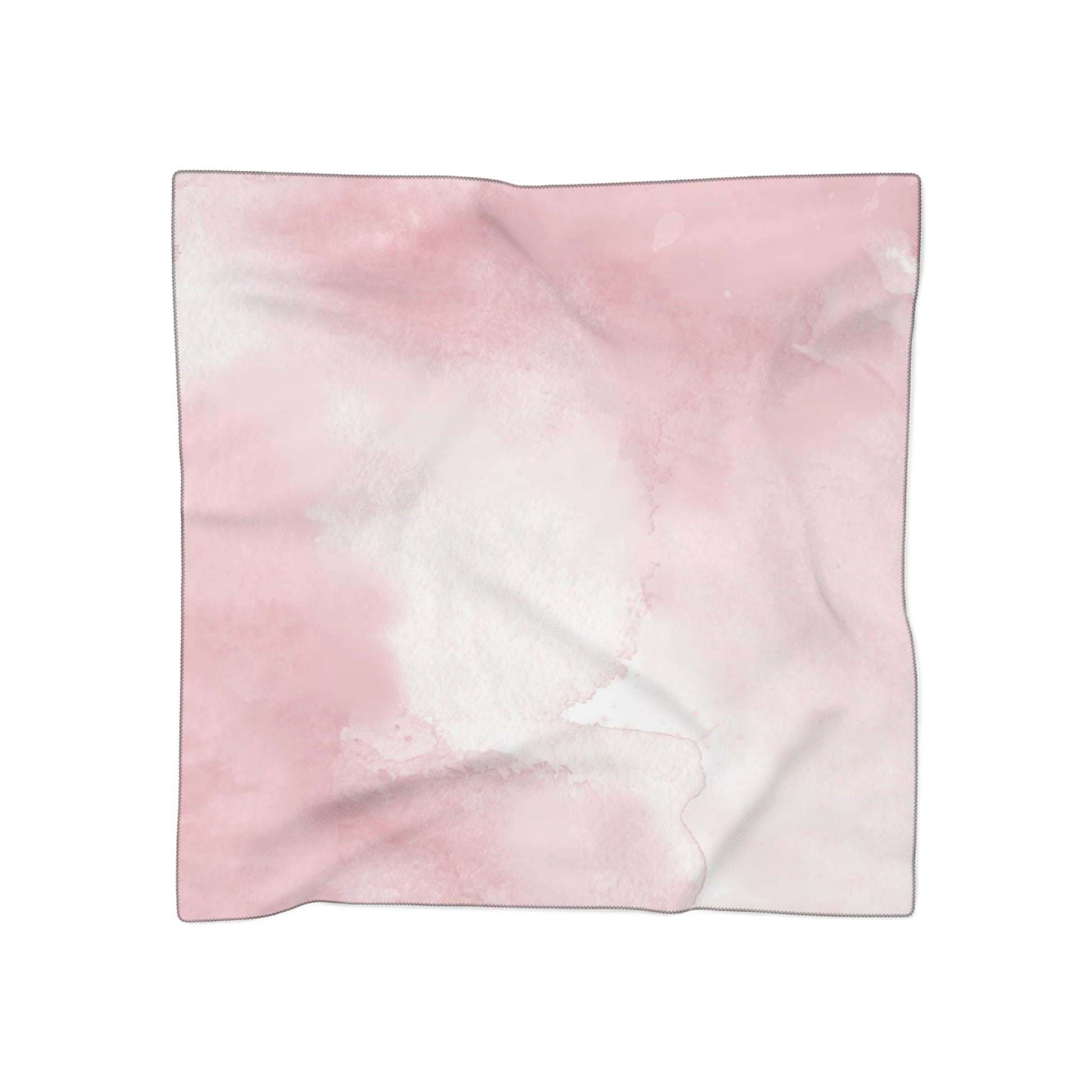 Pink and White Poly Scarf |ApparelsSush Dopamine Decor