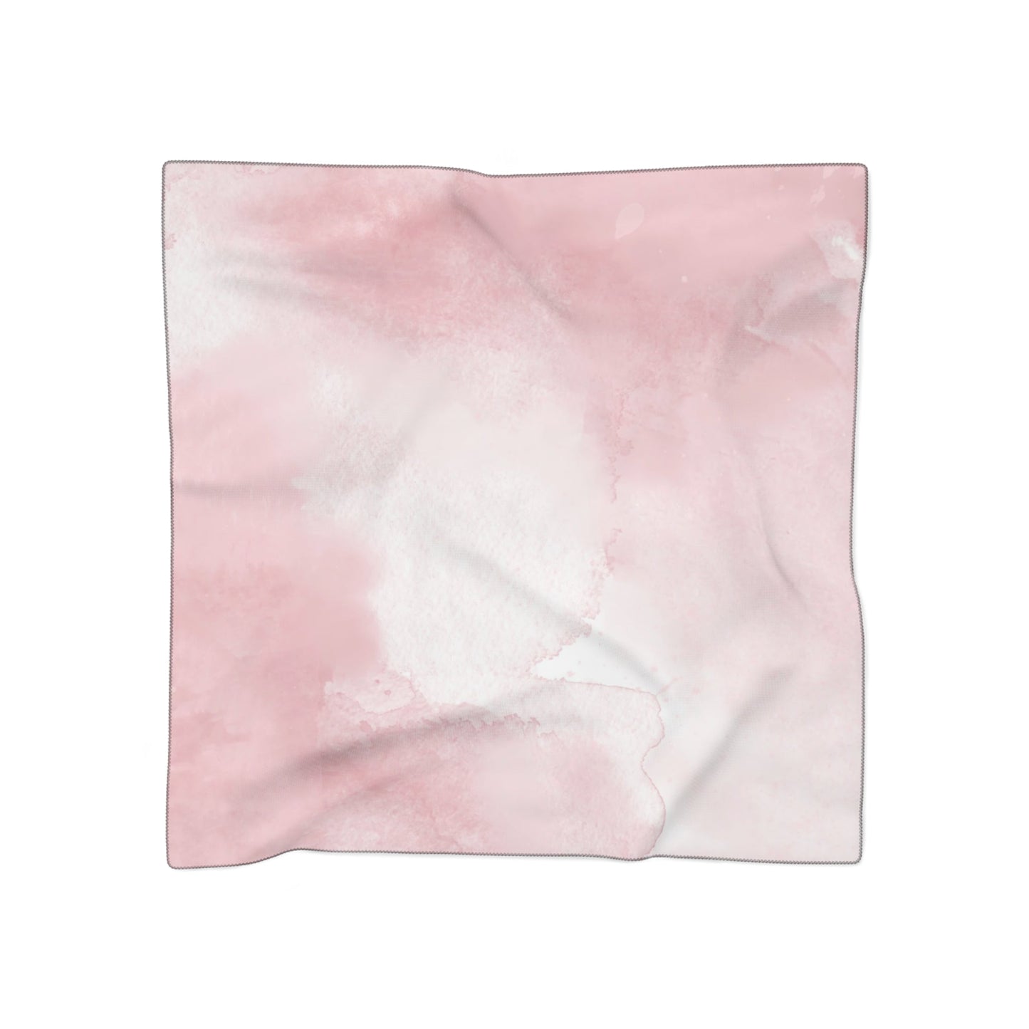 Pink and White Poly Scarf |ApparelsSush Dopamine Decor