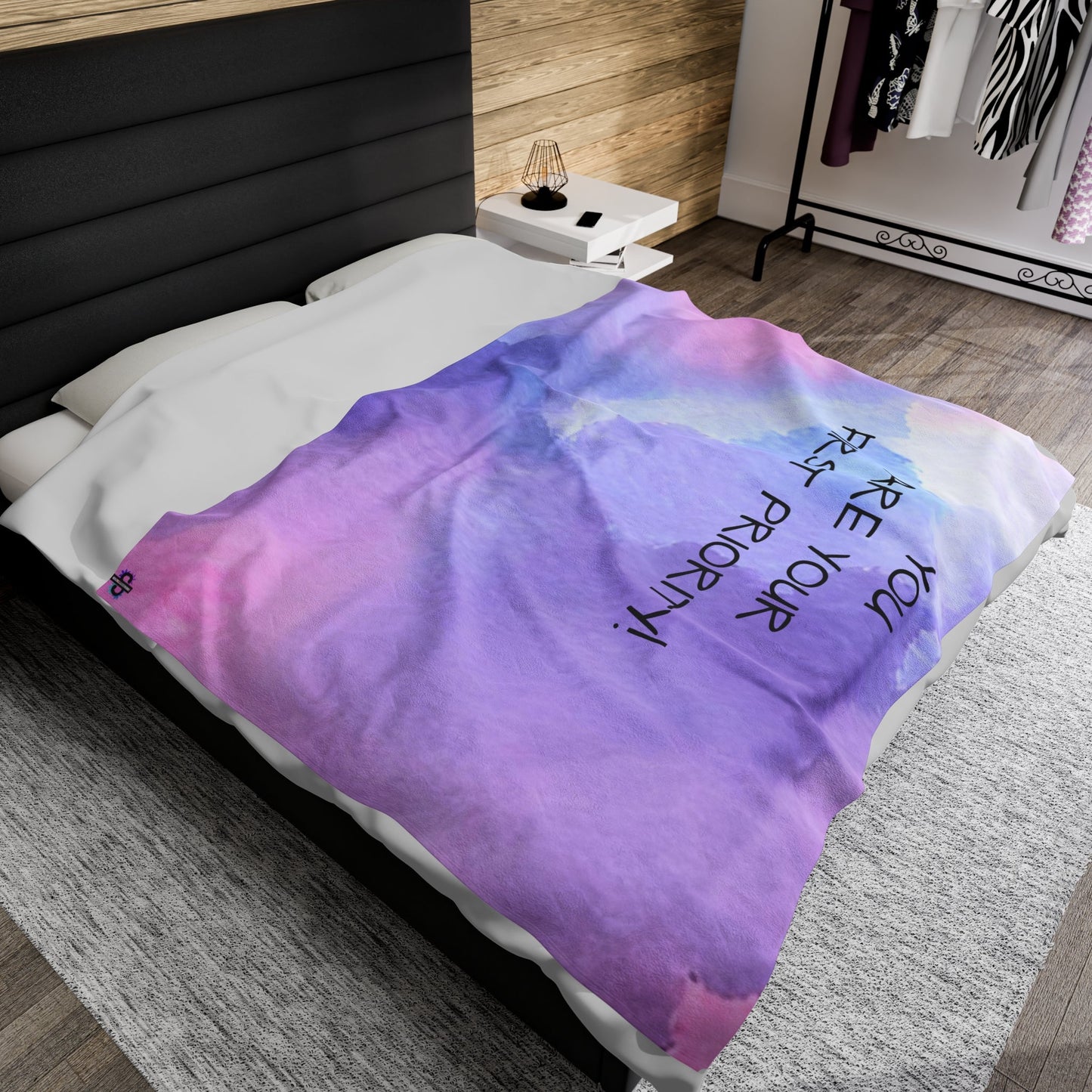 Plush Gradient Blanket, Extra SoftSush Dopamine Decor