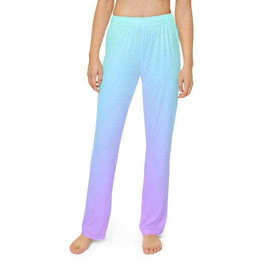 Purple and Blue Gradient Women Pants Comfy Pajamas, Extra Soft Pants, Active Women Apparels, Bottom Pyjama Pants, Sleepwear BottomsSush Dopamine Decor