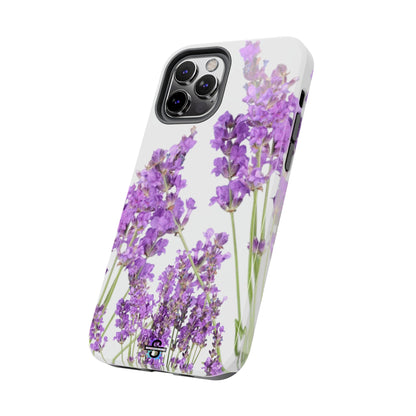 Purple Lavender print cute Phone Cover, Mobile case, iPhone 7 to iPhone15 AvailableSush Dopamine Decor