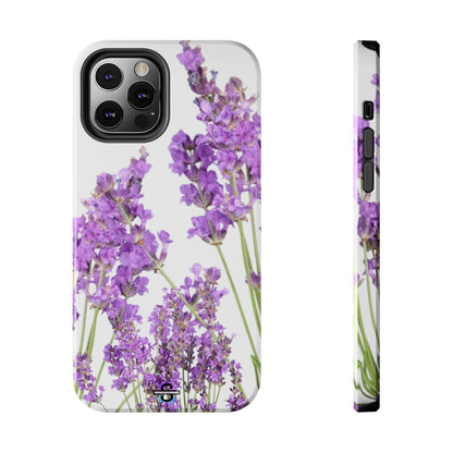 Purple Lavender print cute Phone Cover, Mobile case, iPhone 7 to iPhone15 AvailableSush Dopamine Decor