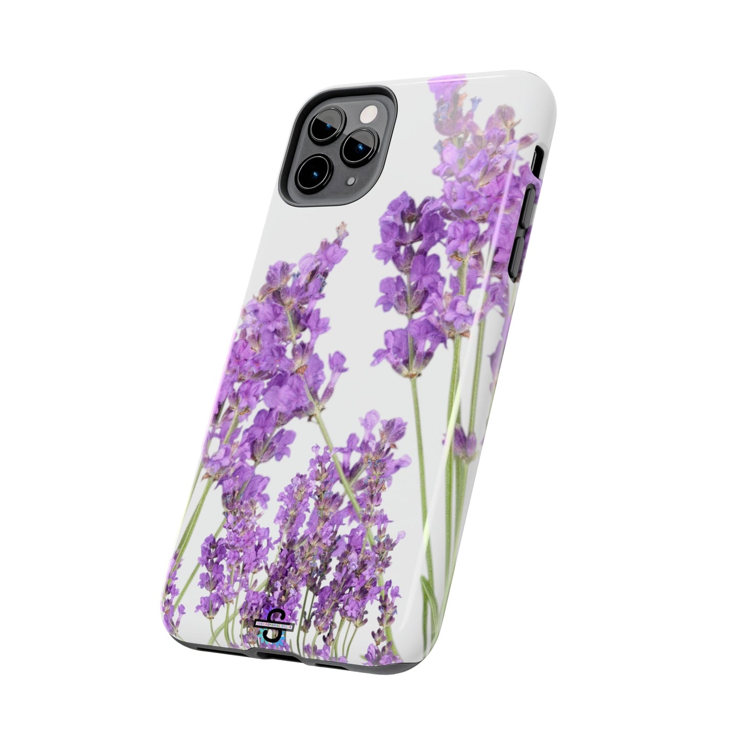 Purple Lavender print cute Phone Cover, Mobile case, iPhone 7 to iPhone15 AvailableSush Dopamine Decor