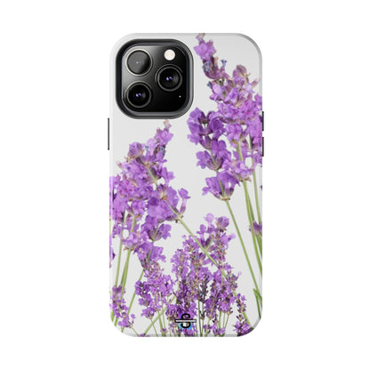 Purple Lavender print cute Phone Cover, Mobile case, iPhone 7 to iPhone15 AvailableSush Dopamine Decor