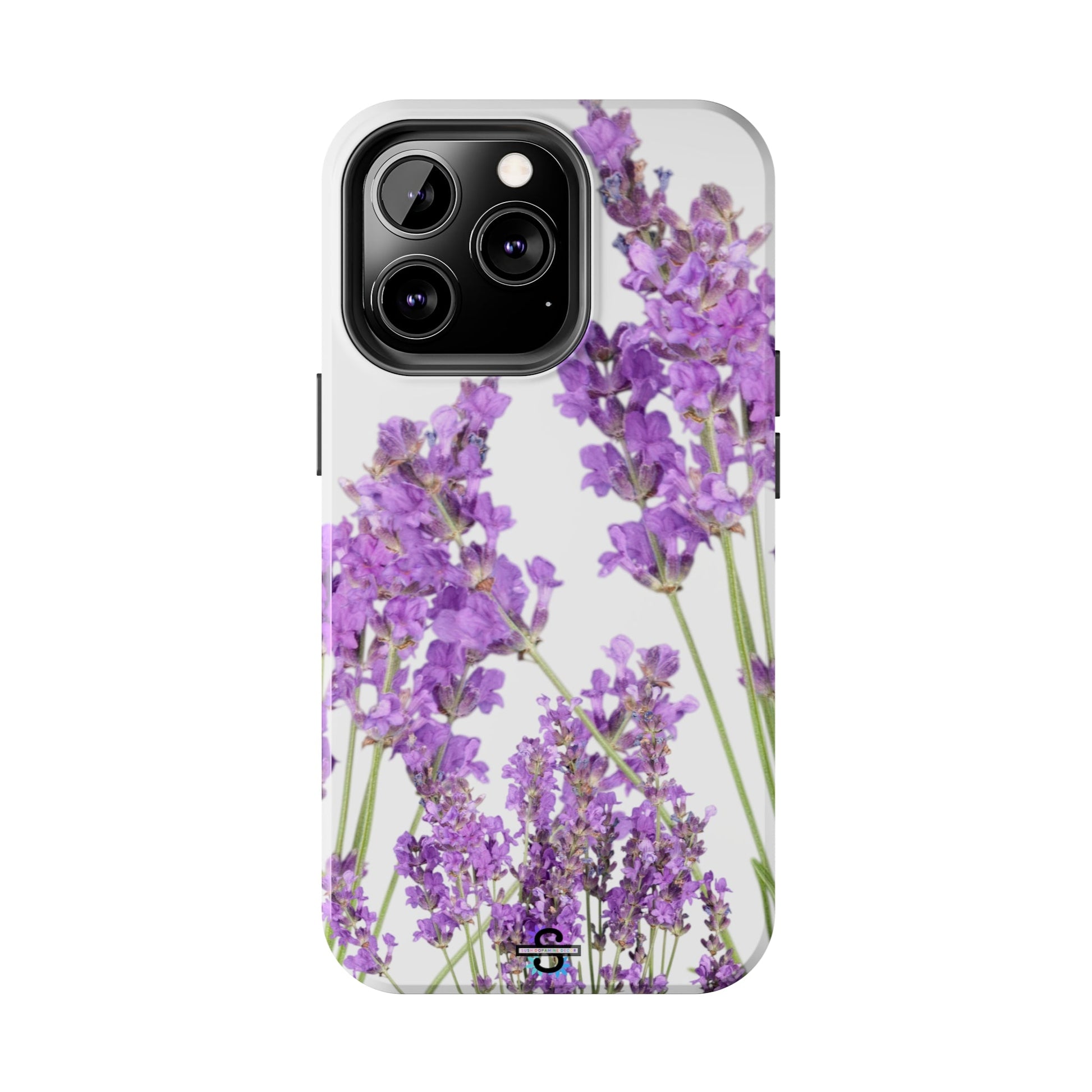 Purple Lavender print cute Phone Cover, Mobile case, iPhone 7 to iPhone15 AvailableSush Dopamine Decor