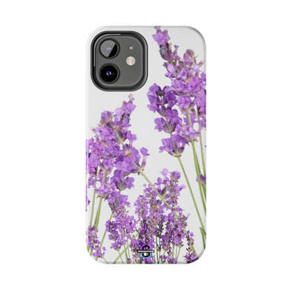 Purple Lavender print cute Phone Cover, Mobile case, iPhone 7 to iPhone15 AvailableSush Dopamine Decor