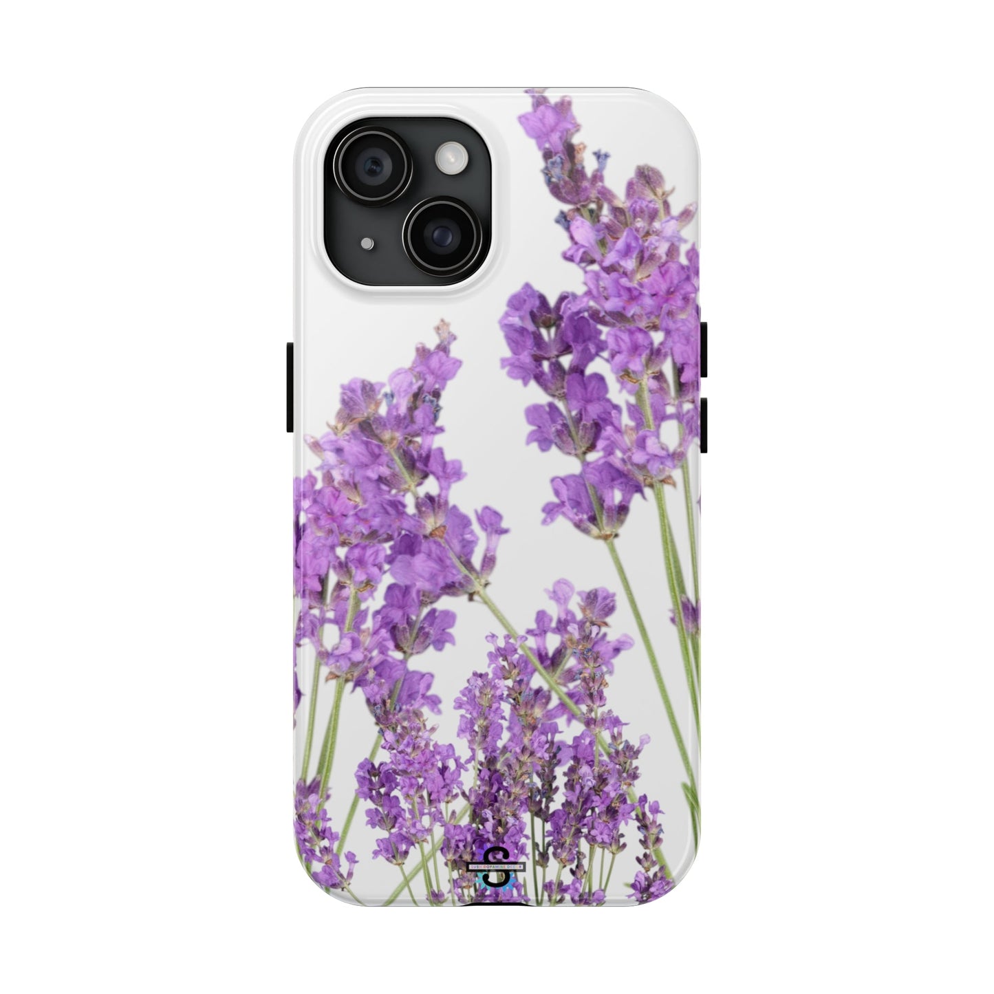 Purple Lavender print cute Phone Cover, Mobile case, iPhone 7 to iPhone15 AvailableSush Dopamine Decor