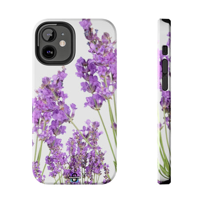 Purple Lavender print cute Phone Cover, Mobile case, iPhone 7 to iPhone15 AvailableSush Dopamine Decor