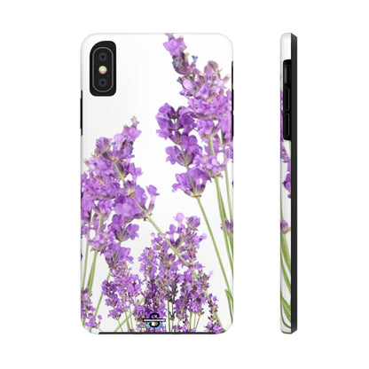 Purple Lavender print cute Phone Cover, Mobile case, iPhone 7 to iPhone15 AvailableSush Dopamine Decor