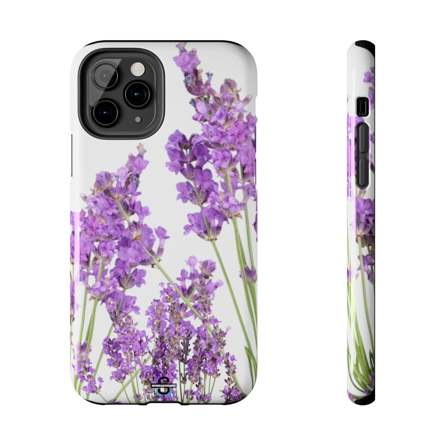 Purple Lavender print cute Phone Cover, Mobile case, iPhone 7 to iPhone15 AvailableSush Dopamine Decor