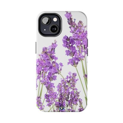 Purple Lavender print cute Phone Cover, Mobile case, iPhone 7 to iPhone15 AvailableSush Dopamine Decor