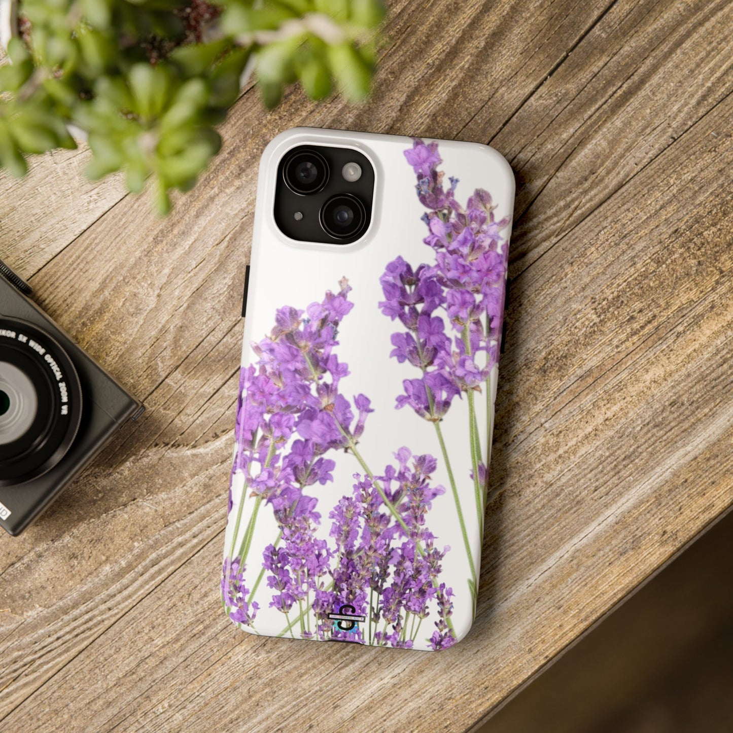 Purple Lavender print cute Phone Cover, Mobile case, iPhone 7 to iPhone15 AvailableSush Dopamine Decor