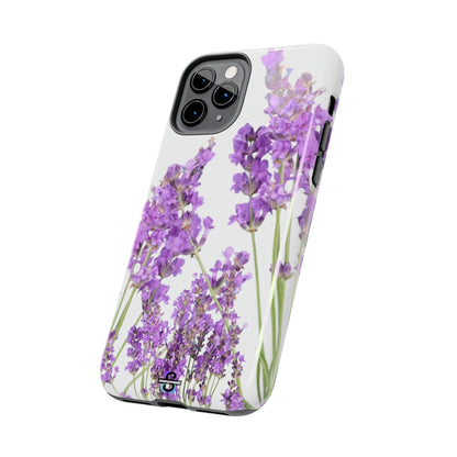 Purple Lavender print cute Phone Cover, Mobile case, iPhone 7 to iPhone15 AvailableSush Dopamine Decor