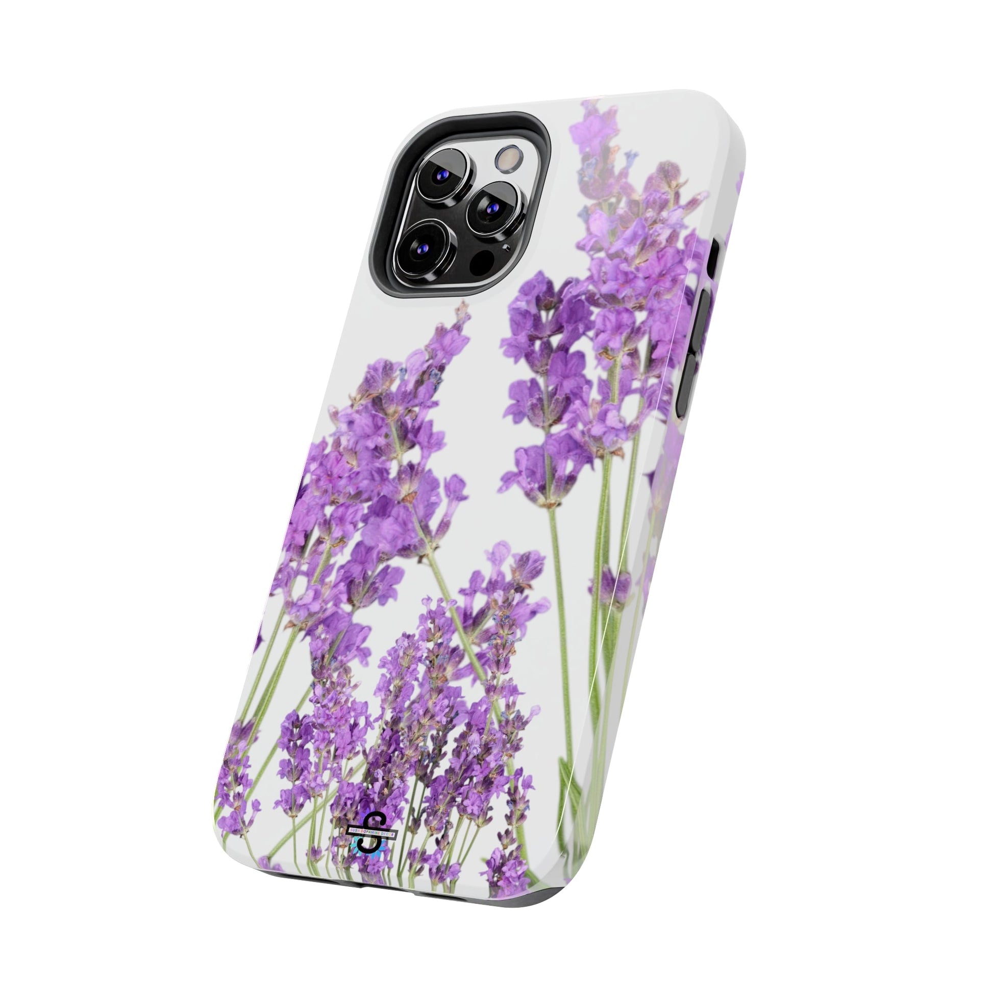 Purple Lavender print cute Phone Cover, Mobile case, iPhone 7 to iPhone15 AvailableSush Dopamine Decor