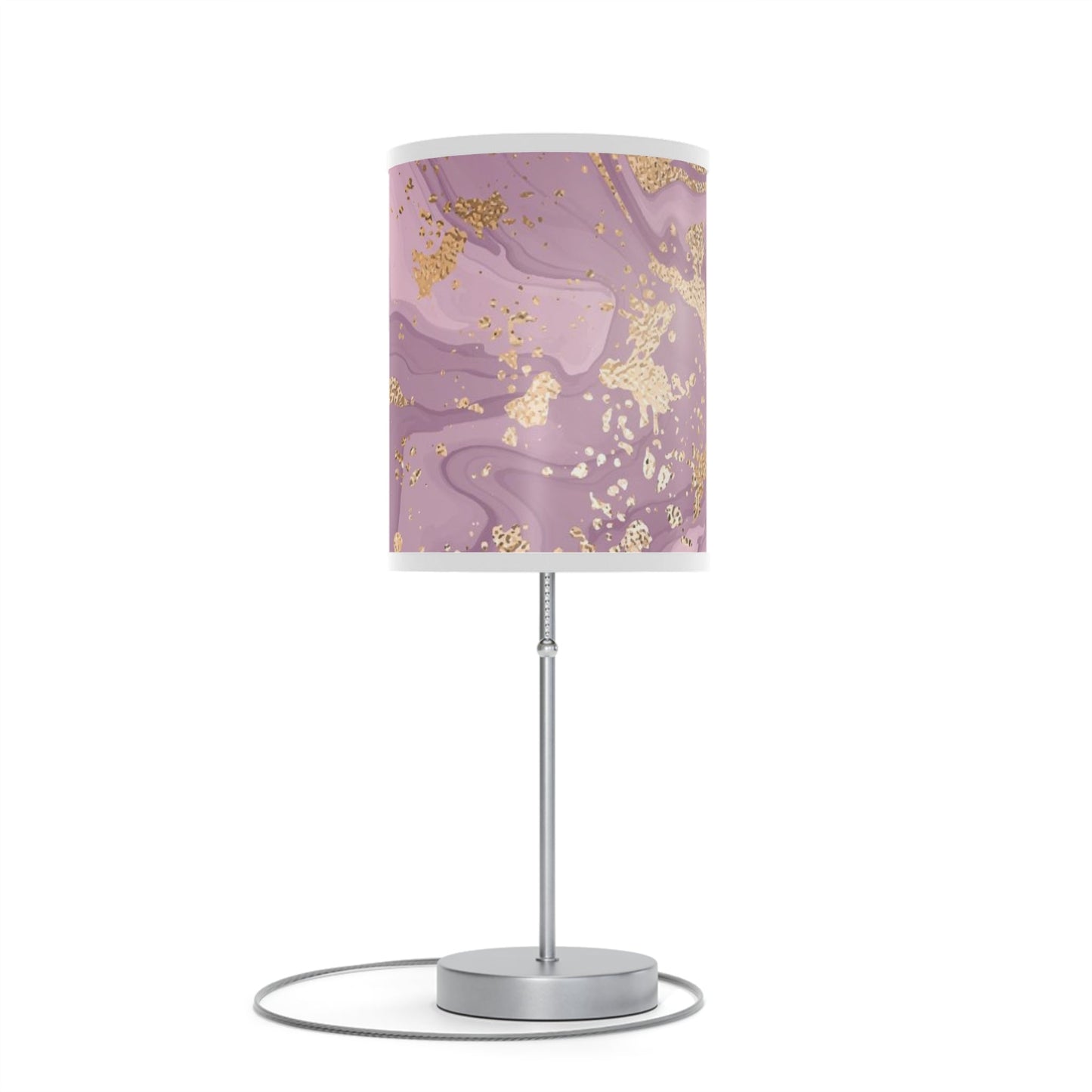 Purple Marble Design Lamp on a Stand, US|CA plugSush Dopamine Decor