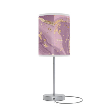 Purple Marble Design Lamp on a Stand, US|CA plugSush Dopamine Decor