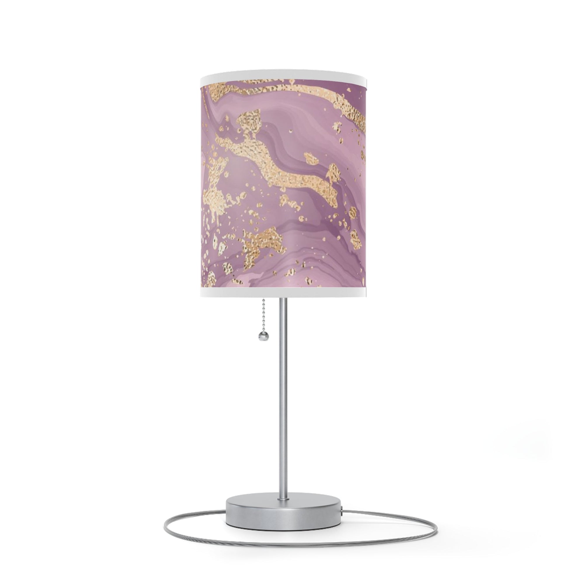 Purple Marble Design Lamp on a Stand, US|CA plugSush Dopamine Decor