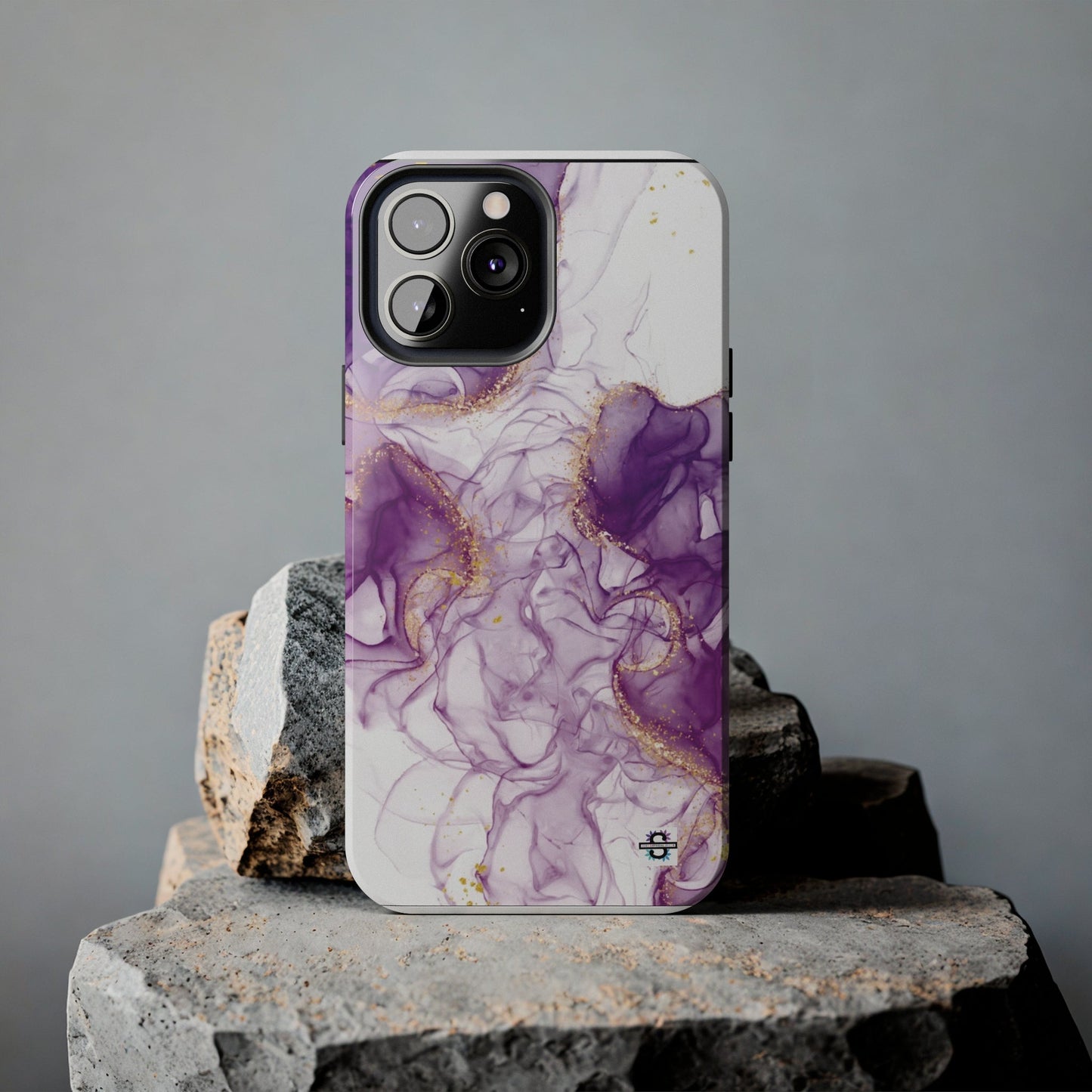 Purple White gold marble Tough Phone Case | Mobile coverSush Dopamine Decor