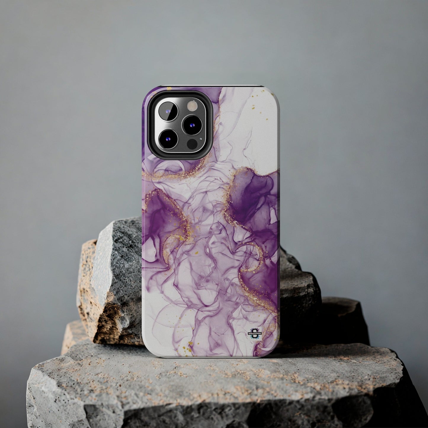 Purple White gold marble Tough Phone Case | Mobile coverSush Dopamine Decor