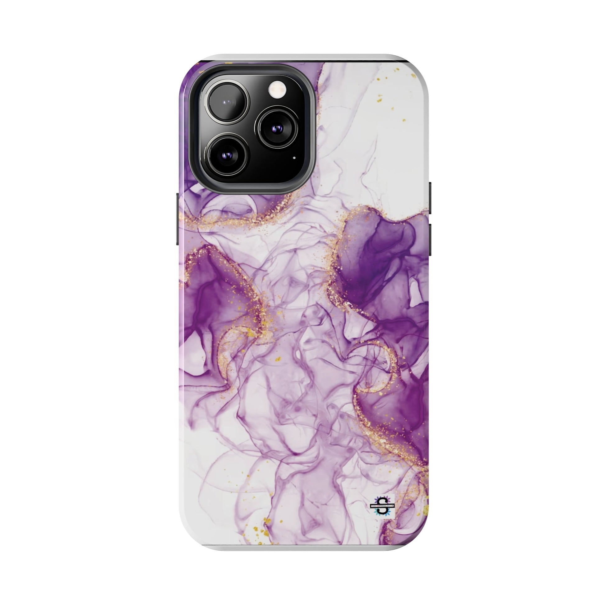 Purple White gold marble Tough Phone Case | Mobile coverSush Dopamine Decor