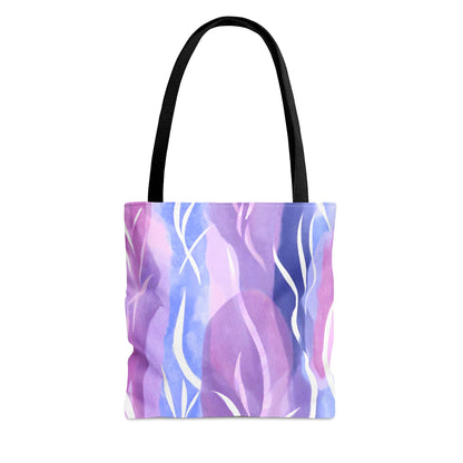 Purse Bag (AOP) purple pink leaves designSush Dopamine Decor