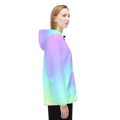 Rainbow Gradient Windbreaker Jacket (AOP)Sush Dopamine Decor